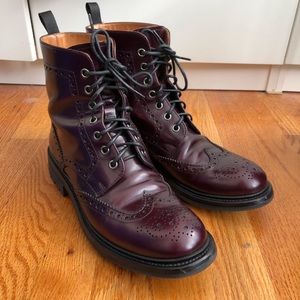 Church’s Angelina Ankle Boots in Burgundy Sz40
